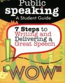 Public Speaking 7 Steps To Writing And Delivering A Great Speech