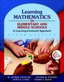 Learning Mathematics in Elementary and Middle Schools A LearnerCentered Approach