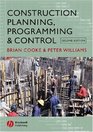 Construction Planning Programming and Control