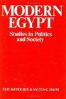 Modern Egypt Studies in Politics and Society
