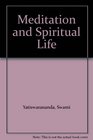 Meditation and Spiritual Life