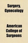 Surgery Gynecology