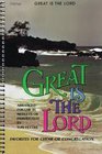 Great Is the Lord Favorites for Choir or Congregation  Arranged for use in Medleys or Individually