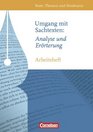 Texte Themen und Strukturen  Arbeitshefte Neue Ausgabe Texte Themen und Strukturen Heft 3 Arbeitsheft Neue Ausgabe Umgang mit Sachtexten  Zu den aktuellen Abituranforderungen