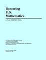 Renewing US Mathematics A Plan for the 1990s