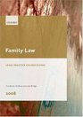 Family Law 2008