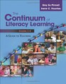 The Continuum of Literacy Learning Grades 38 A Guide toTeaching