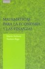 Matemtica para la economa y las finanzas