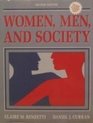 Women Men and Society