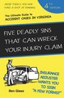 Five Deadly Sins That Can Wreck Your Injury Claim