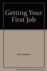 Getting Your First Job