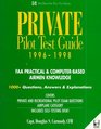 Private Pilot Test Guide 19961998 FAA Practical  ComputerBased Airmen Knowledge
