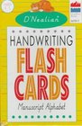 D'Nealian Handwriting Flash Cards Manuscript Alphabet