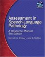 Assessment in SpeechLanguage Pathology A Resource Manual
