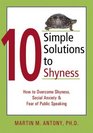 10 Simple Solutions to Shyness How to Overcome Shyness Social Anxiety  Fear of Public Speaking