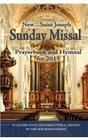 St Joseph Sunday Missal and Hymnal For 2015