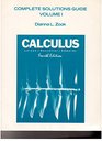 Calculus with Analytic Geometry Complete Solutions v 1