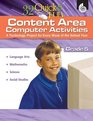 32 Quick  Fun Content Area Computer Activities Grade 5