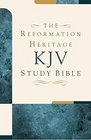 Large Print LeatherLike  The Reformation Heritage KJV Study Bible