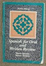 Spanish for Oral and Written Review