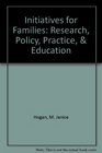 Initiatives for Families Research Policy Practice  Education