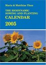Bd Sowing  Planting Calendar 2005