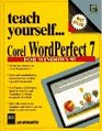 Teach YourselfCorel Wordperfect 7 for Windows 95