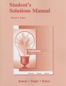 Student Solutions Manual for Calculus for Business Economics Life Sciences and Social Sciences