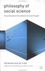 Philosophy of Social Science  Philosophical Issues in Social Thought