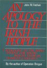 An apology to the Irish people