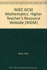 WJEC GCSE Mathematics Higher Teacher's Resource Website