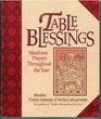 Table Blessings Mealtime Prayer Throughout the Year