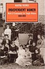 Independent Women  Work and Community for Single Women 18501920