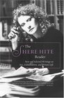 The Shere Hite Reader New  Selected Writings on Sex Globalization and Private Life