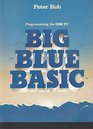 Big Blue BASIC Programming the I B M Personal Computer and Compatibles