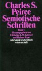 Suhrkamp Taschenbcher Wissenschaft Semiotische Schriften 3 Bde