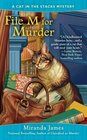 File M for Murder (Cat in the Stacks, Bk 3)