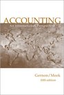 Accounting An International Perspective