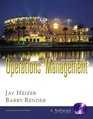 Operations Management and Student CDROM Seventh Edition