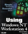 Using Windows Nt Workstation 4