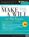 How to Make a Will in Michigan 4E