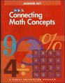 Connecting Maths Concepts 2003 Edition  Grade K1 Additional Answer Key
