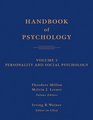 Handbook of Psychology Personality and Social Psychology