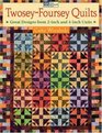TwoseyFoursey Quilts Great Designs from 2Inch And 4Inch Units