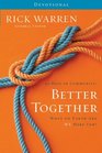 40 Days of Community Better Together Devotional What on Earth Are We Here For