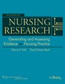 Nursing Research Generating and Assessing Evidence for Nursing Practice North American Edition