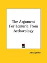 The Argument for Lemuria from Archaeology