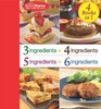 4 Cookbooks in 1: 3 Ingredients; 4 Ingredients; 5 Ingredients; 6 Ingredients