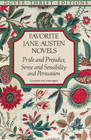 Favorite Jane Austen Novels: Pride and Prejudice, Sense and Sensibility and Persuasion