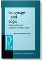Language and Logic A Speculative and ConditionTheoretic Study
